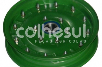 Polia Elevador de grãos- C/ Rolam